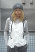 WAVE RUCHE DRAWCORD TANK -IVORY- *Last1